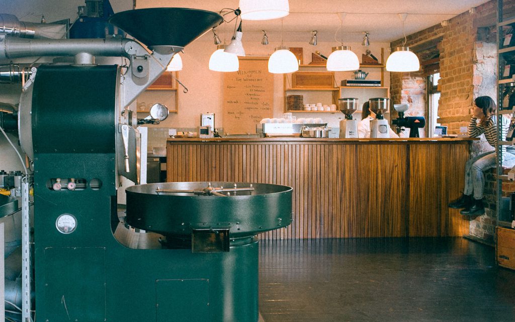 La torréfaction Tim Wendelboe à Oslo, en Norvège.